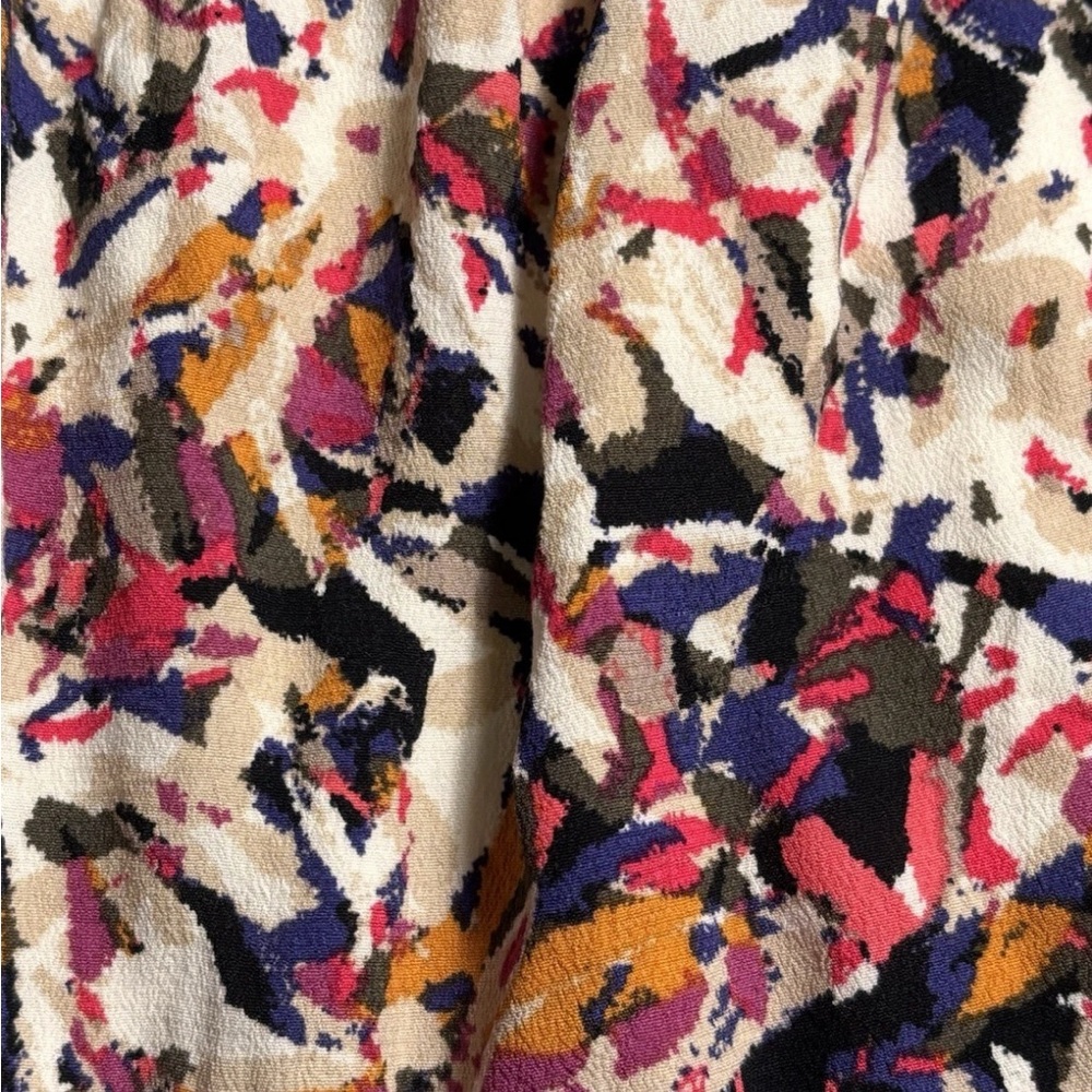 Evereve Multicolor Abstract Print Women's Top Cami NWT - Picture 3 of 10